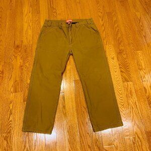 Coleman Men's Outdoor Pants Dark Brown Fleece Lined Hunting 38 x 30